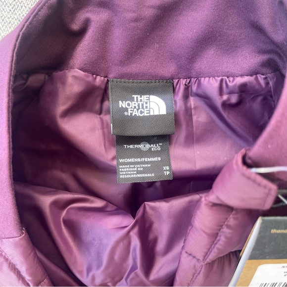 The North Face Thermoball Hybrid Puffy Skirt Purple (Blackberry Wine) NWT $99 - Picture 5 of 8